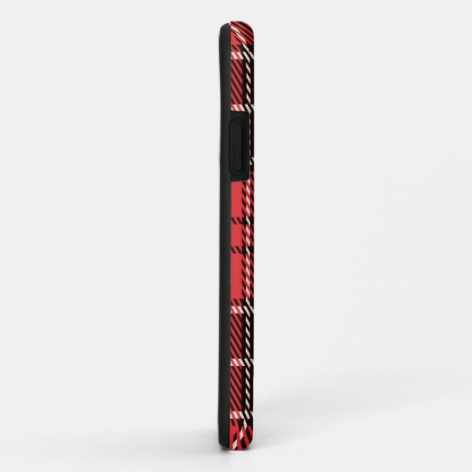 Red Tartan Hoesje-Mate iPhone Case (Achterkant/rechts)