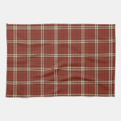 Red Tartan Kitchen Towel Theedoek (Horizontaal)