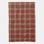 Red Tartan Kitchen Towel Theedoek (Verticaal)