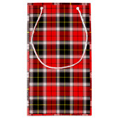 Red Tartan Klein Cadeauzakje (Achterkant)