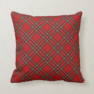 Red Tartan Kussen