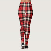 Red Tartan Leggings (Achterkant)