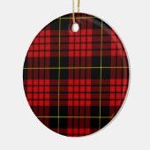 Red Tartan Ornament (Links)