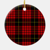 Red Tartan Ornament (Achterkant)