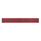Red Tartan Patroon ID589 Grosgrain Lint (Voorkant)