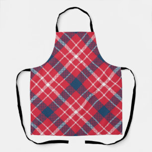 Red Tartan Plaid Schort – Rustieke Boerderij Keuke