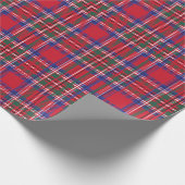 Red Tartan Pset Cadeaupapier (Hoek)