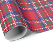 Red Tartan Pset Cadeaupapier (Rol Hoek)