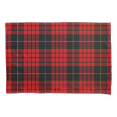 Red Tartan Pset Country Kerstmis Kussensloop (Voorkant)