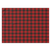 Red Tartan Pset Holiday Tafelkleed (Voorkant (Horizontaal))