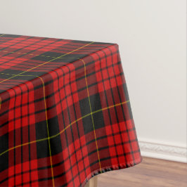 Red Tartan Pset Holiday Tafelkleed