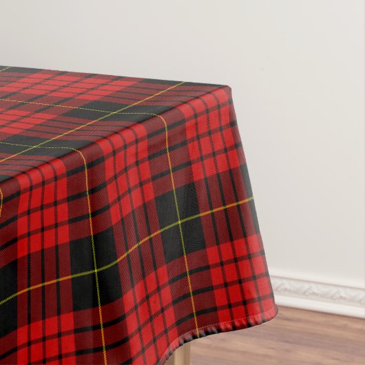 Red Tartan Pset Holiday Tafelkleed (Voorbeeld)