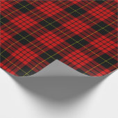 Red Tartan Pset-kerstpapier Cadeaupapier (Hoek)