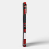 Red Tartan Pset Patroon Case-Mate iPhone Case (Achterkant / Rechts)