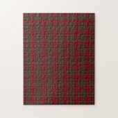 Red Tartan Puzzle Legpuzzel (Verticaal)