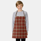 Red Tartan Schort (Gedragen)