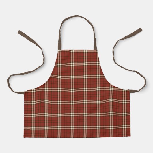 Red Tartan Schort (Voorkant)