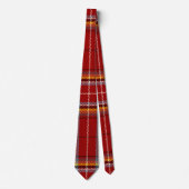 Red Tartan Stropdas (Voorkant)