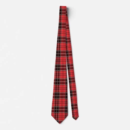 Red Tartan Stropdas (Voorkant)