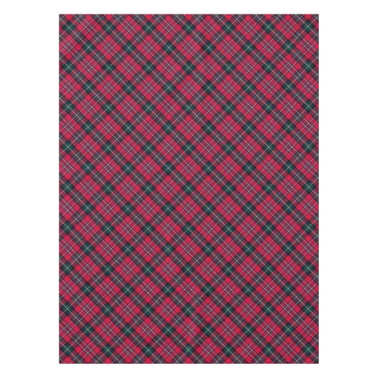 Red Tartan Tafelkleed (Voorkant)