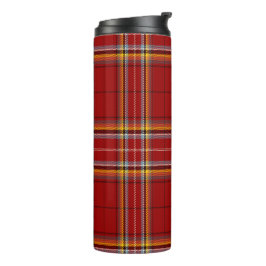 Red Tartan Thermosbeker
