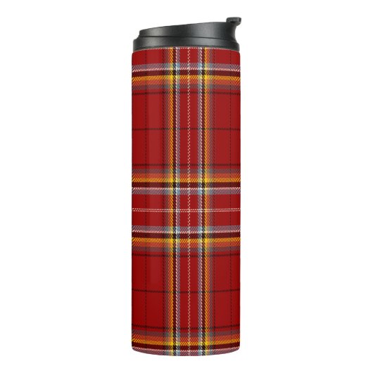 Red Tartan Thermosbeker (Gedraaid links)