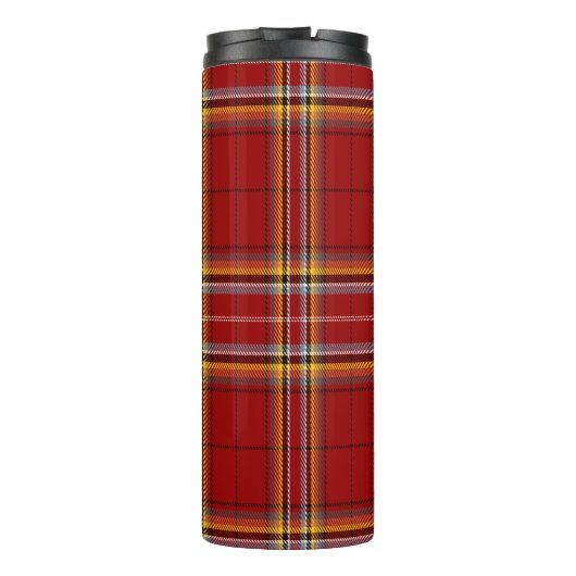 Red Tartan Thermosbeker (Achterkant)