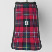 Red Tartan w/out Initiaal(en) Golfheadcover (Draai 90)