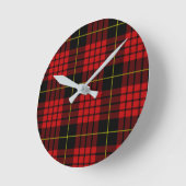 Red Tartan Wall klok (Hoek)
