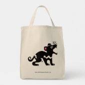 Red Tasmaanse duivels - Australië - Marsupial Tote Bag (Achterkant)