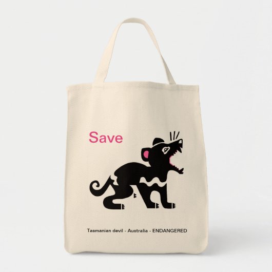 Red Tasmaanse duivels - Australië - Marsupial Tote Bag (Voorkant)