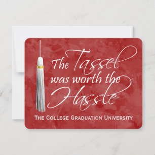 Red Tassel was het beste van de universiteit van H Kaart