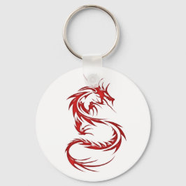 Red Tattoo Dragon Sleutelhanger