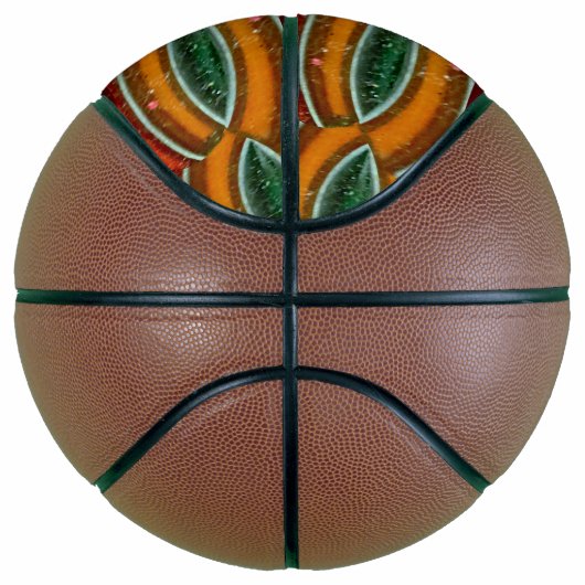 Red Tawny Green Locks Basketbal (Rechts)