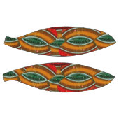 Red Tawny Green Locks Basketbal (Panelen)