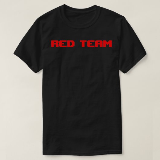 Red Team Cyber Security TShirt (Design voorkant)
