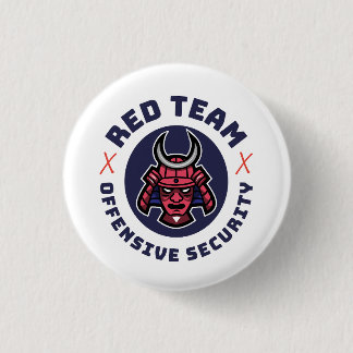 Red Team Cybersecurity Button
