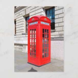 Red Telephone Box, Westminster London Briefkaart