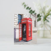 Red Telephone Box, Westminster London Briefkaart (Staand voorkant)