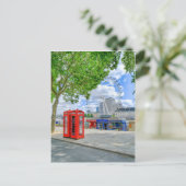 Red Telephone Boxes, Briefkaart Londen (Staand voorkant)