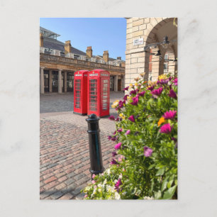 Red Telephones, Covent Garden, Londen Verenigd Kon Briefkaart