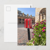 Red Telephones, Covent Garden, Londen Verenigd Kon Briefkaart (Voorkant / Achterkant)