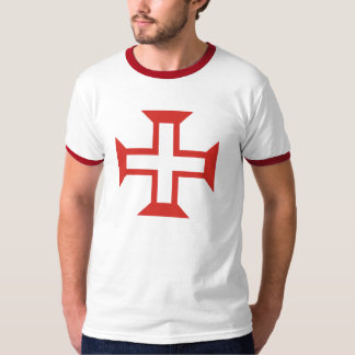 Red Templar Cross T-shirt