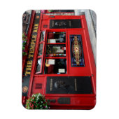 Red Temple Bar-pub in Dublin Magneet (Verticaal)