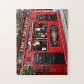 Red Temple Bar pub in Dublin puzzle Legpuzzel (Verticaal)