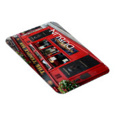 Red Temple Bar pub in Dublin rechthoekige magneet (Rechterzijde)