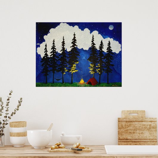 Red Tent Poster (Keuken)