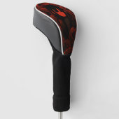 Red Tentacle Horror Anime Girl Golfheadcover (Schuin)