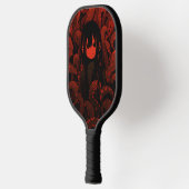 Red Tentacle Horror Anime Girl Pickleball Paddle (Links)