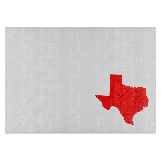 Red Texas Snijplank (Voorkant)